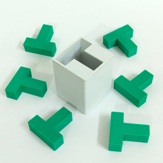 Six T Puzzle Box Advanced Spatial Reasoning Game